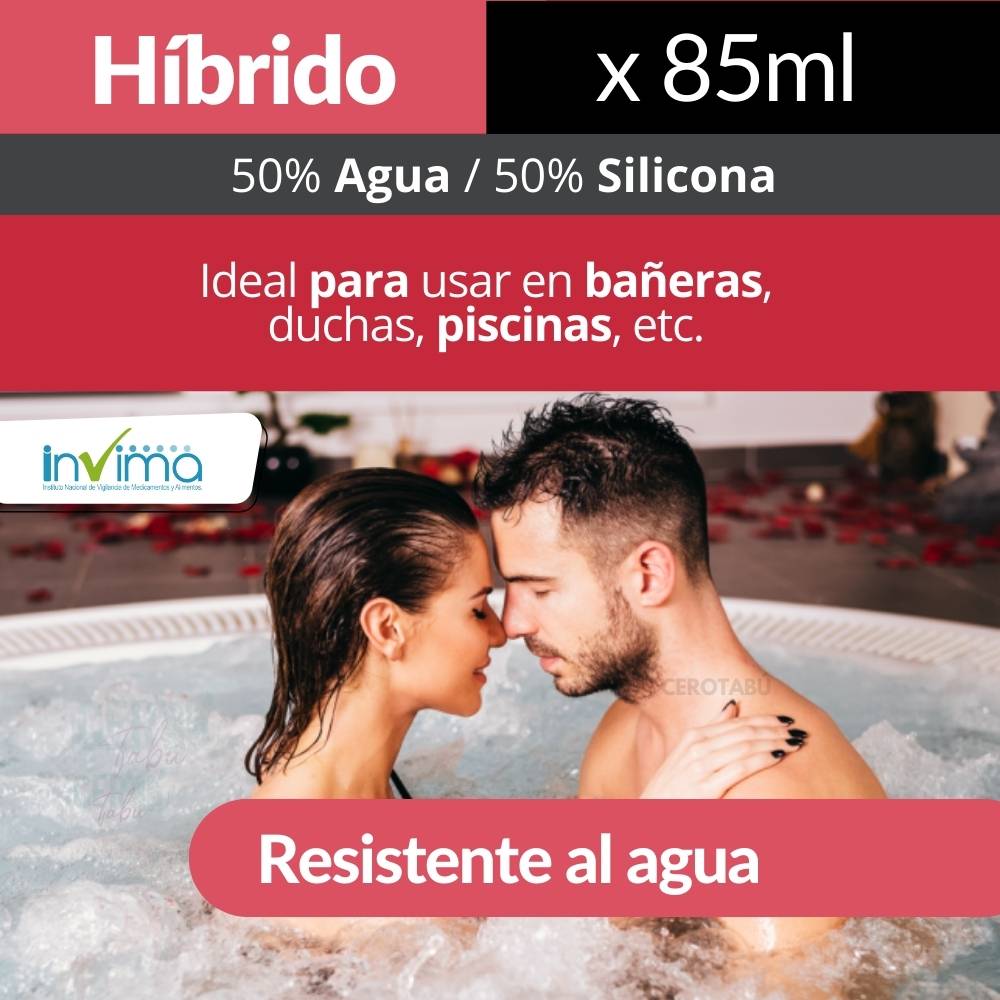 Lubricante Intimo Híbrido A Base De Agua Y Silicona x85 Ml Sen Intimo